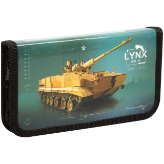 Пенал 1 отделение, 190*115 ArtSpace "Военная техника", ламинация