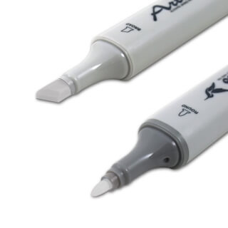 Художественный маркер-блендер (размывка) Artisticks Style 100, 2-сторонний, 1-6 мм