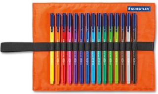 Набор фломастеров Triplus Color, сумка