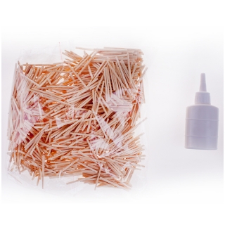 Конструктор из деревянной соломки Lori "Гардарика. Соборный комплекс", от 6-ти лет, картон. коробка