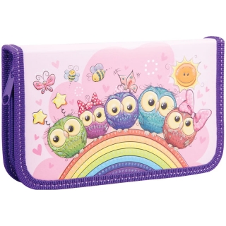 Пенал 1 отделение, 190*115 ArtSpace "Детские персонажи", ламинация, конгрев