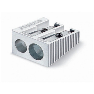 Точилка металлическая двойная