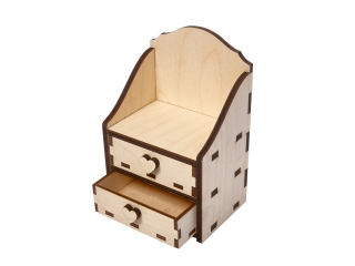 Заготовка Timberlicious для декорирования комод 17х11х8см