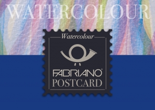 Альбом для акварели Fabriano Watercolour Studio 300г/кв.м (25%хлопок) 10,5x14,8см Фин 20л склейка по 1 стороне