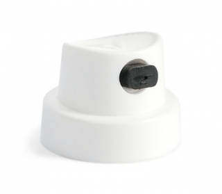 Кэп (cap) Montana Calligraphy белый с выпуклой черной вставкой 1,5-8см