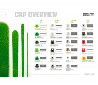 Кэп (cap) Montana Standard черный с белой вставкой, 1,2см
