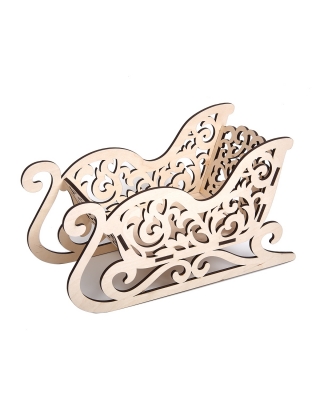 Заготовка Timberlicious для декорирования Сани резные 40х17х22см