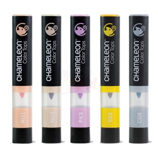 Набор цветовых блендеров Chameleon Pastel Tones, пастельные тона, 5 шт