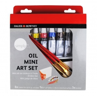 Набор масляных красок Daler Rowney Simply Mini art set