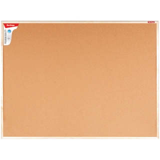 Доска пробковая Berlingo "Premium", 90*120см, деревянная рамка