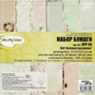 Набор односторонней бумаги для скрапбукинга "Весеннее настроение" Mr.Painter, 120 г/кв.м, 15.2x15.2см, 48 листов