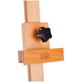 Мольберт напольный Лира Гамма "Студия", 54х82х159(224)см, бук