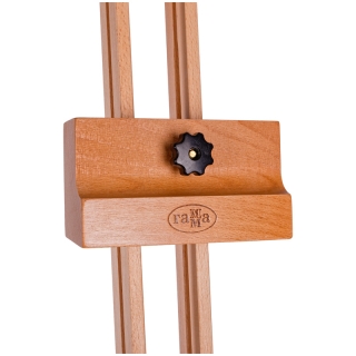 Мольберт полевой тренога Гамма "Студия", складной с кронштейном 78х80х132(196)см, бук