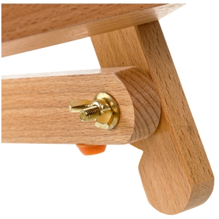 Мольберт настольный каркасный Гамма "Студия", 42х35х26 (58)см, бук