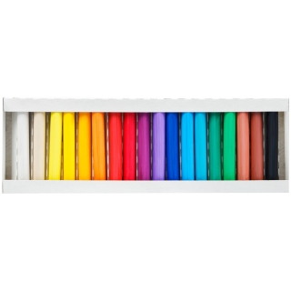 Пастель художественная сухая Greenwich Line 18 цветов