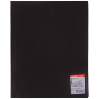 Папка с 20 вкладышами Erich Krause "Standard", 17мм, 350мкм, черная