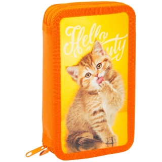 Пенал 2 отделения, 190*110 ArtSpace "Домашние питомцы", ламинация