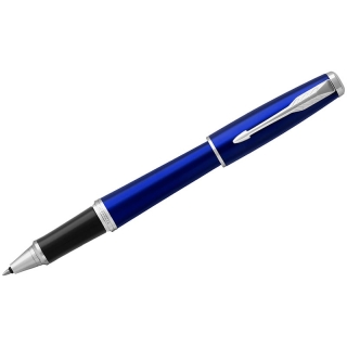 Ручка-роллер Parker "Urban NightSky Blue CT" черная, 0,8мм, подарочная уп.