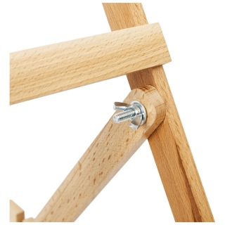 Мольберт настольный каркасный вертикальный Гамма "Студия", 33х40х46(68)см, бук