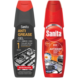 Средство чистящее Sanita Антижир. Мультисила, гель, 500мл