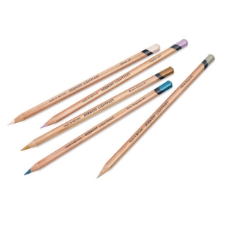 Набор цветных карандашей Derwent Lightfast 12 цветов, металлический пенал