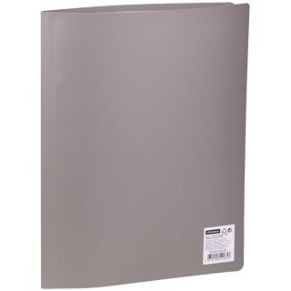 Папка с 30 вкладышами OfficeSpace, 20мм, 400мкм, серая