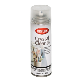Аэрозольный защитный художественный лак KRYLON Acrylic Crystal Clear, 170г