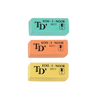 Мягкий ластик KOH-I-NOOR "Toison D`or 6911" 49*21*16мм