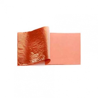 Поталь Decola Невская палитра, 14х14 см, медь, книжка 25 листов