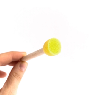 Кисть-губка круглая 20 мм, Малевичъ