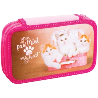 Пенал 2 отделения, 190*110 ArtSpace "Домашние питомцы", ламинация