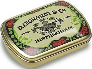 Коробочка жестяная для перьев 3.8х5.7см Manuscript