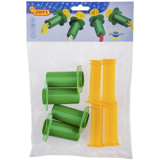 Шприцы для лепки и моделирования из мягкой пасты JOVI, 4шт.