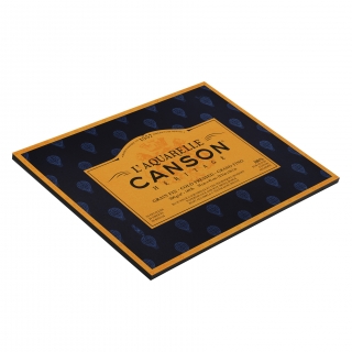 Блок для акварели Canson Heritage 300г/кв.м (хлопок) 31*41см 20листов Фин склейка по 4 сторонам