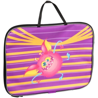 Папка с ручками А4 ArtSpace "Детские персонажи", ткань-нейлон, 20мм