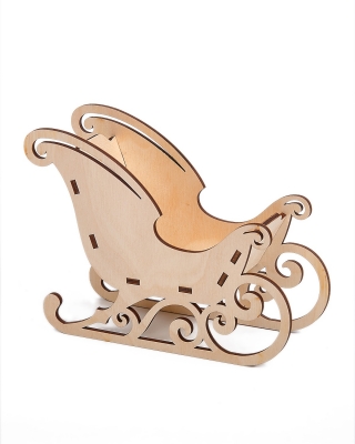 Заготовка Timberlicious для декорирования Сани 20х7х15см