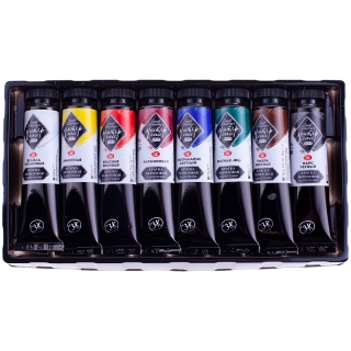 Акриловые краски «Мастер-Класс» НЕВСКАЯ ПАЛИТРА, набор 8 цветов по 18 мл