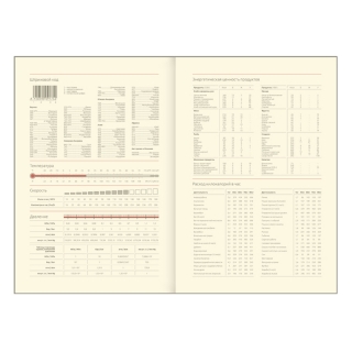 Ежедневник недатированный А5, 136л., кожзам, Greenwich Line "Beauty. Pastel flowers", тон. блок