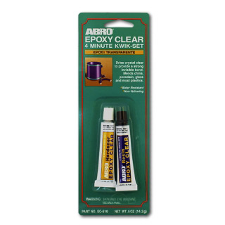 Клей эпоксидный высокопрочный ABRO EC-510 для фарфора, стекла и пластика