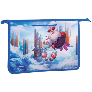 Папка с ручками А4 ArtSpace "Детские персонажи", пластик, 40мм