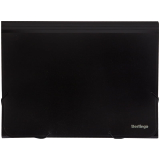 Папка 13 отделений Berlingo "Standard", А4, 700мкм, на резинке, черная