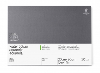 Блок для акварели Winsor&Newton Professional 300г, хлопок, 26*36см 20л Торшон