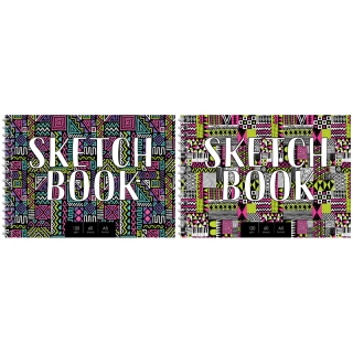 Скетчбук-блокнот для эскизов и зарисовок 60л. А5 на гребне ArtSpace "Sketchbook", 120г/м2