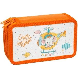 Пенал 3 отделения, 190*110 ArtSpace "Детские персонажи", ламинация