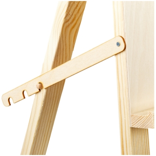 Мольберт напольный Хлопушка Гамма "Студия", планшет 60х60см, высота 120см, сосна