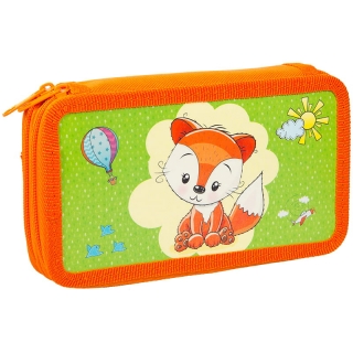 Пенал 2 отделения, 190*110 ArtSpace "Детские персонажи", ламинация