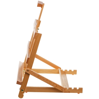 Мольберт настольный каркасный Гамма "Студия", 42х35х26 (58)см, бук