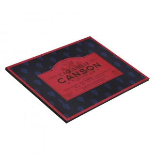 Блок для акварели Canson Heritage 300г/кв.м (хлопок) 31*41см 20листов Сатин склейка по 4 сторонам