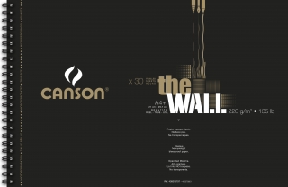 Альбом для маркера Canson The Wall 220г/кв.м 21х31.4см 30листов спираль по короткой стороне