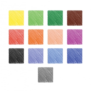 Цветные карандаши пластиковые Berlingo "Корабли", 12цв.+1 ч/г HB, заточен., картон, европодвес